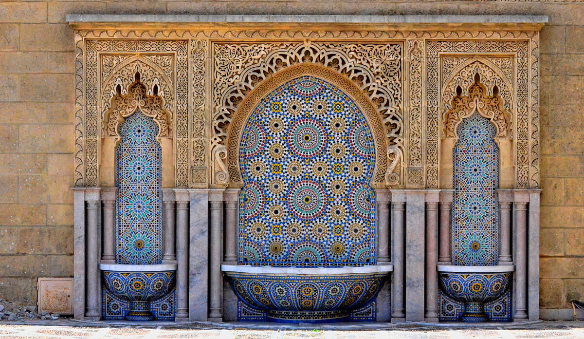 Fountains in Rabat