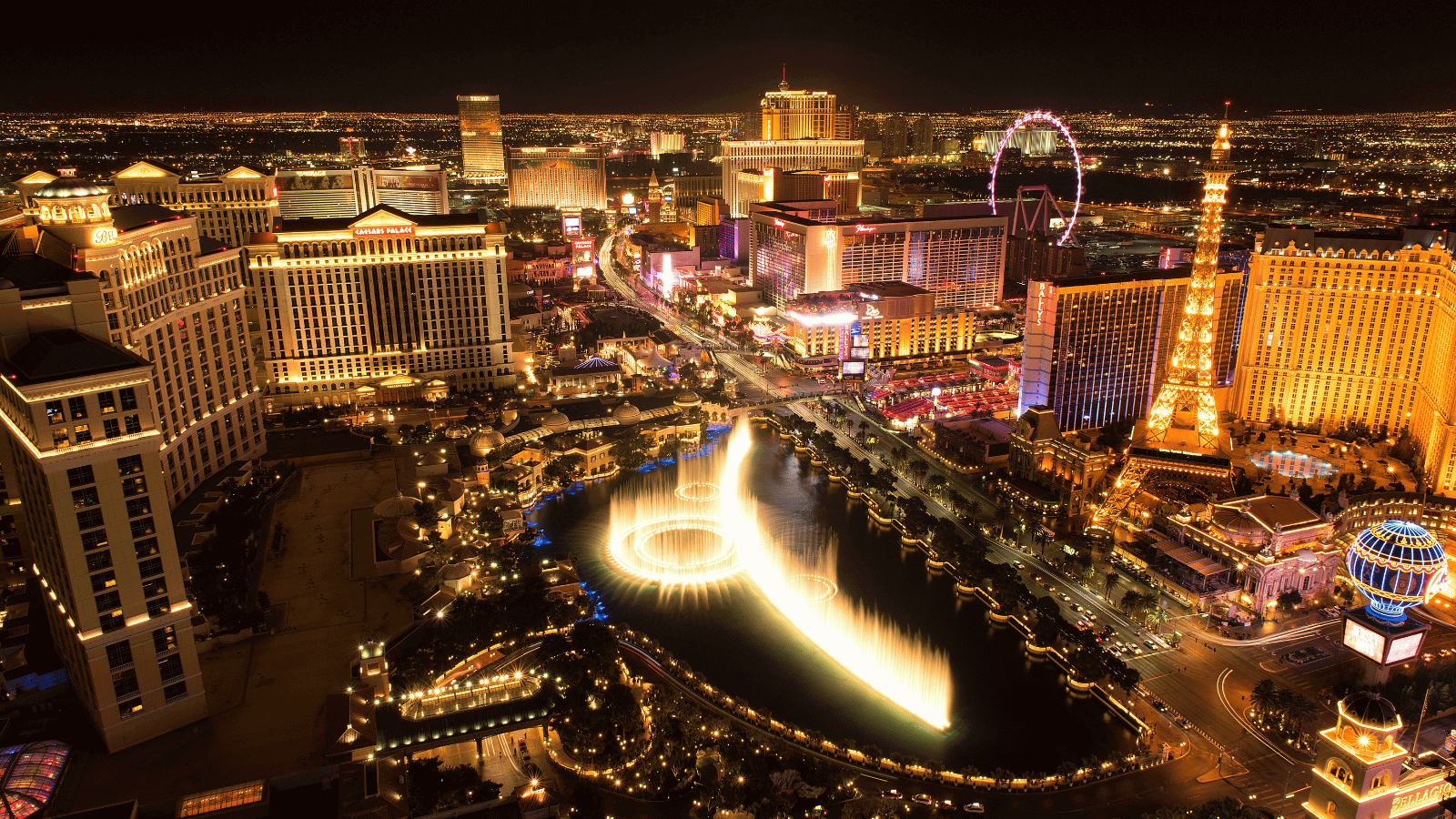 Hosts Global | Discover Las Vegas Skyline Shot