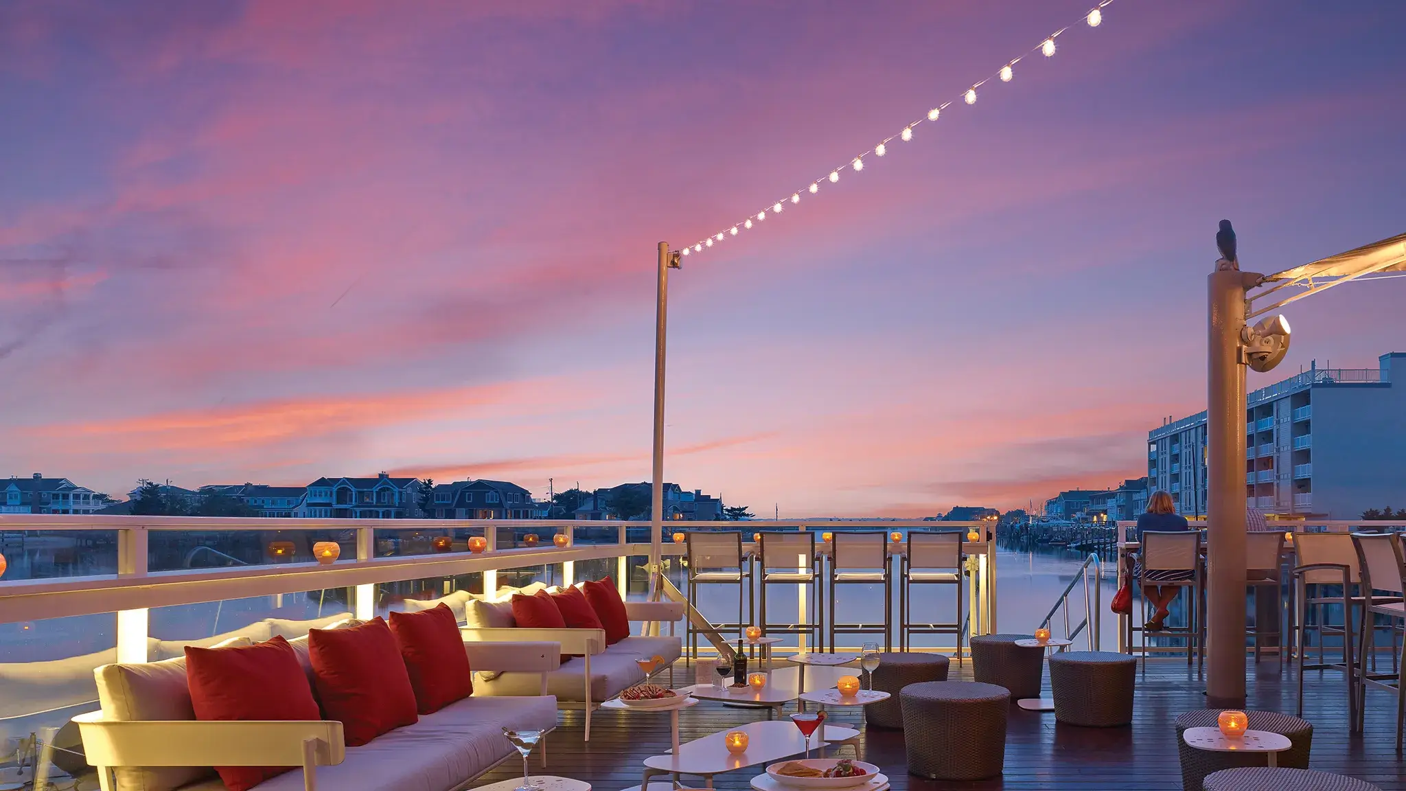 Hosts Global | Reeds Harbor Resort Rooftop