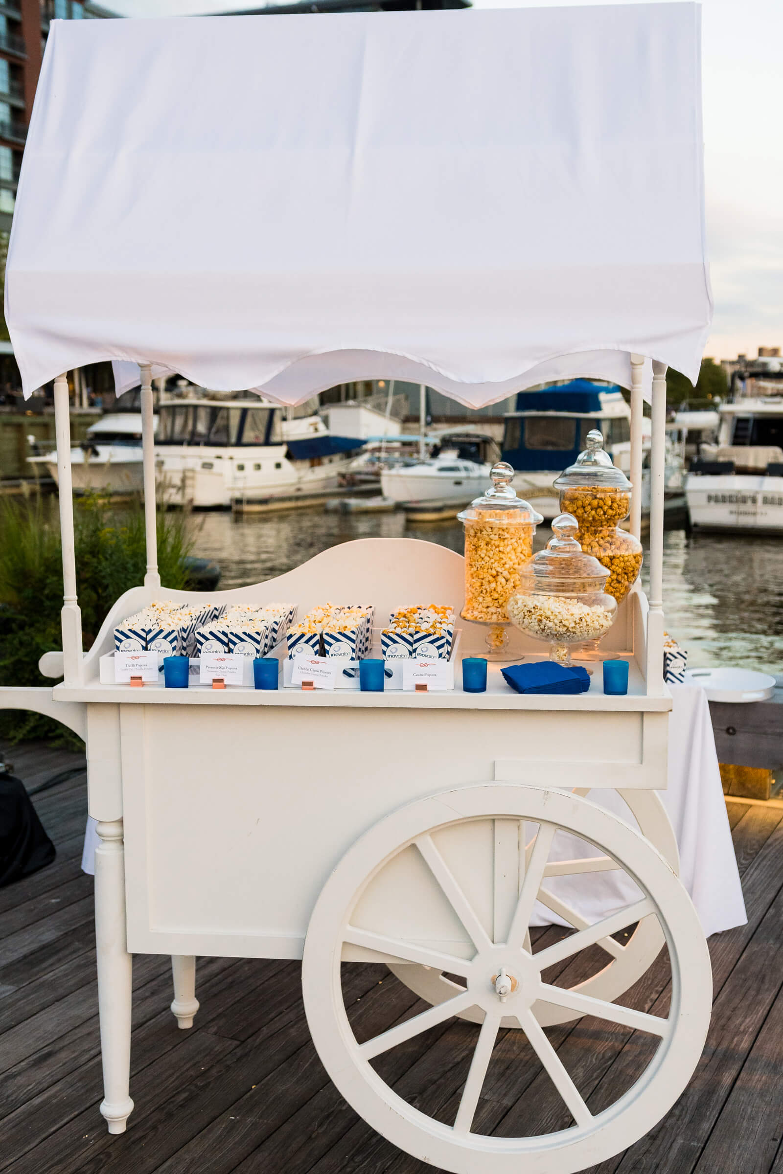 Hosts Global | Mediterranean Decor: Limoncello and candy cart