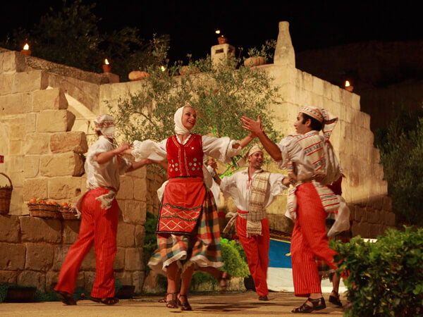 Hosts Global | Color of Malta dancers