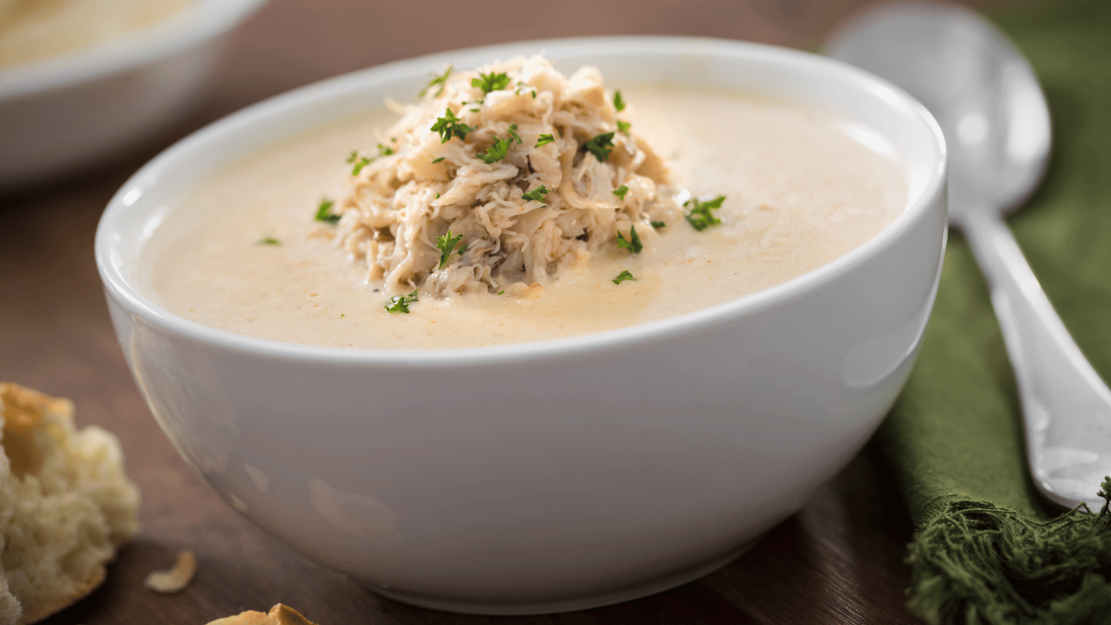 a bowl of she crab soup 