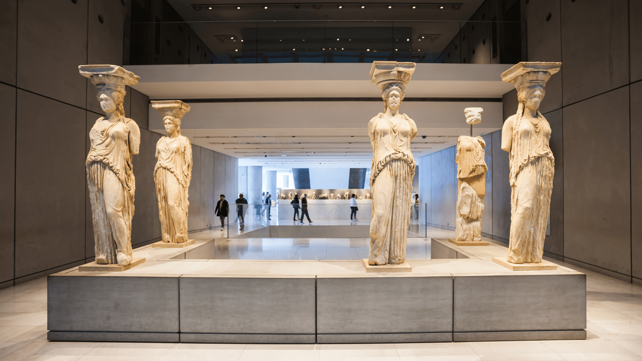 Acropolis Museum Statues