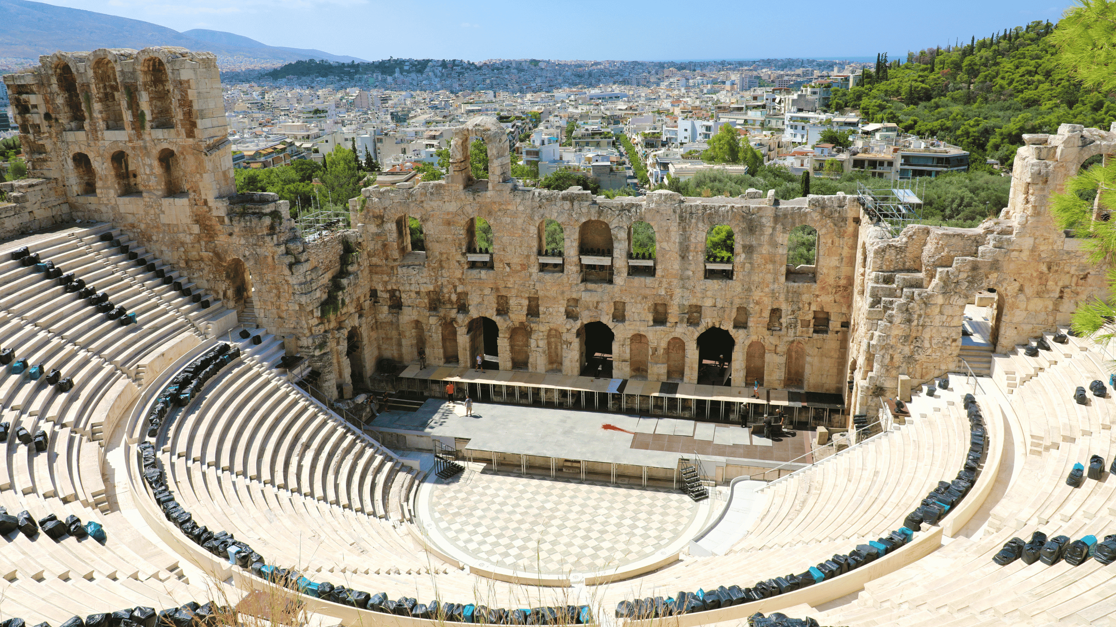 Ancient Greece Ruins, a theater