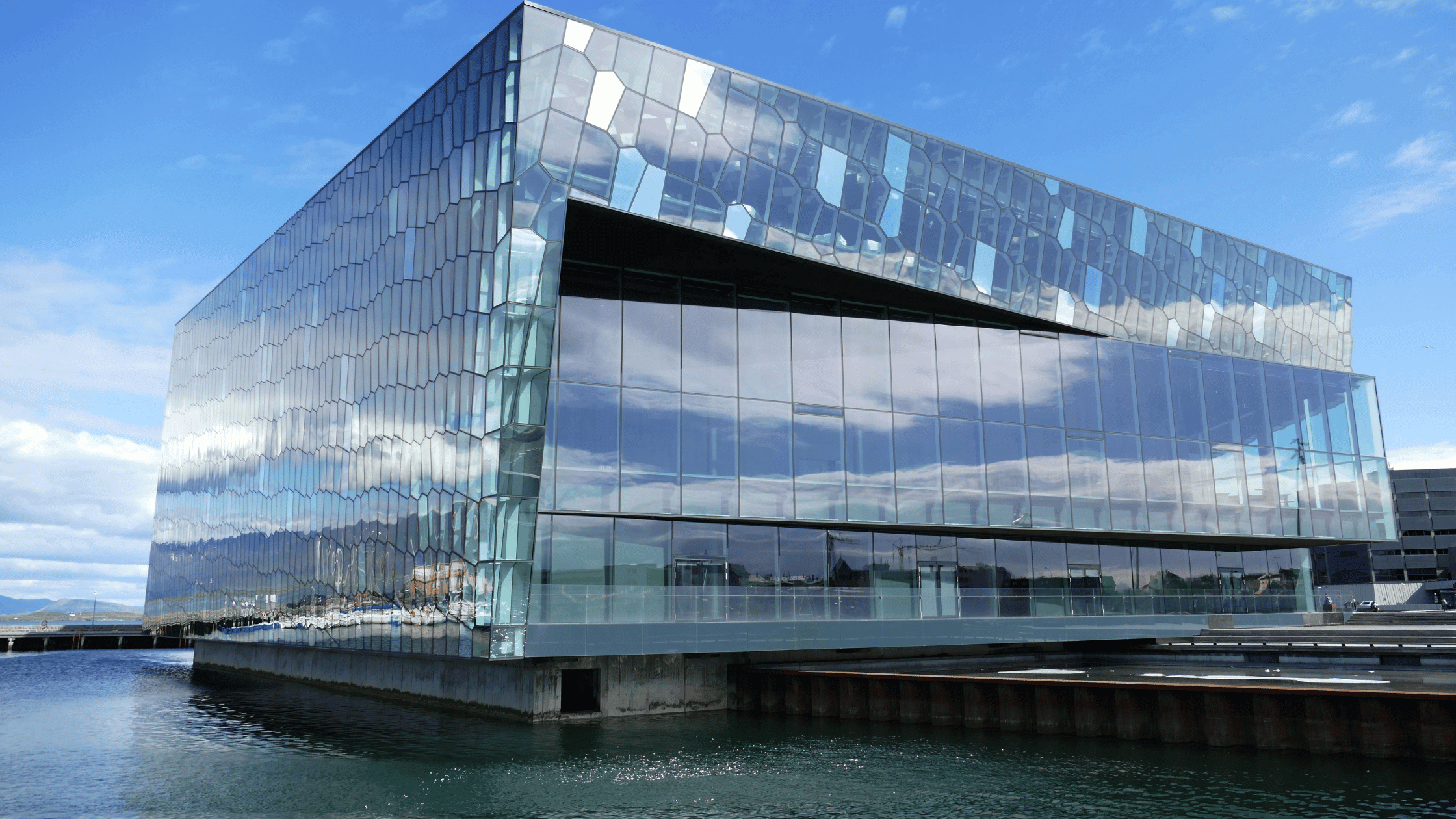 Harpa Opera House in Iceland