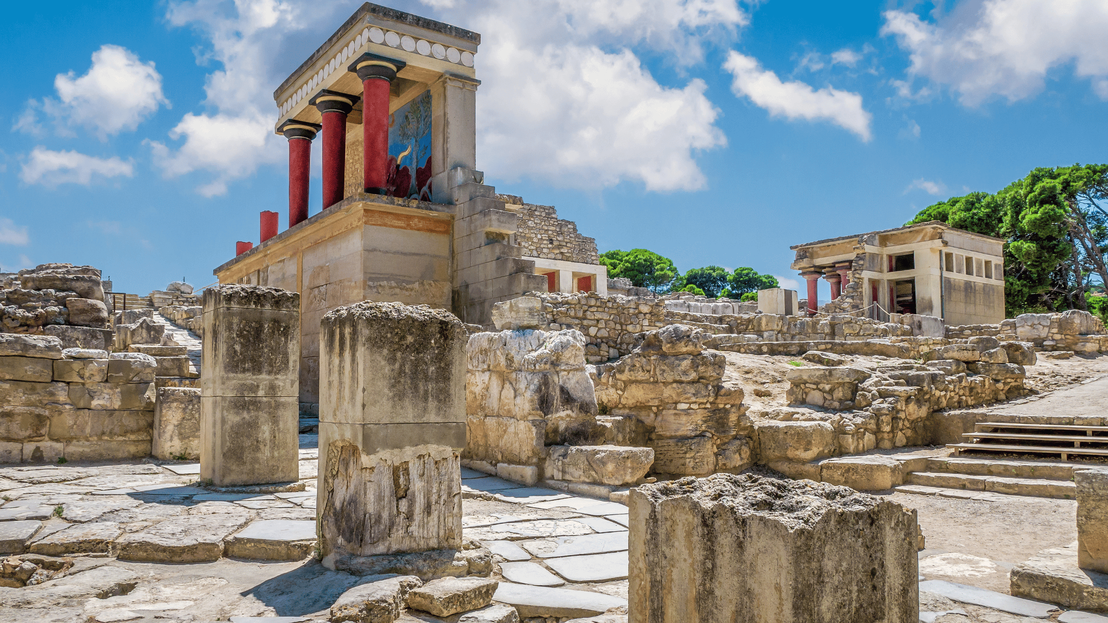 Knossos Palace Ruins, Crete 