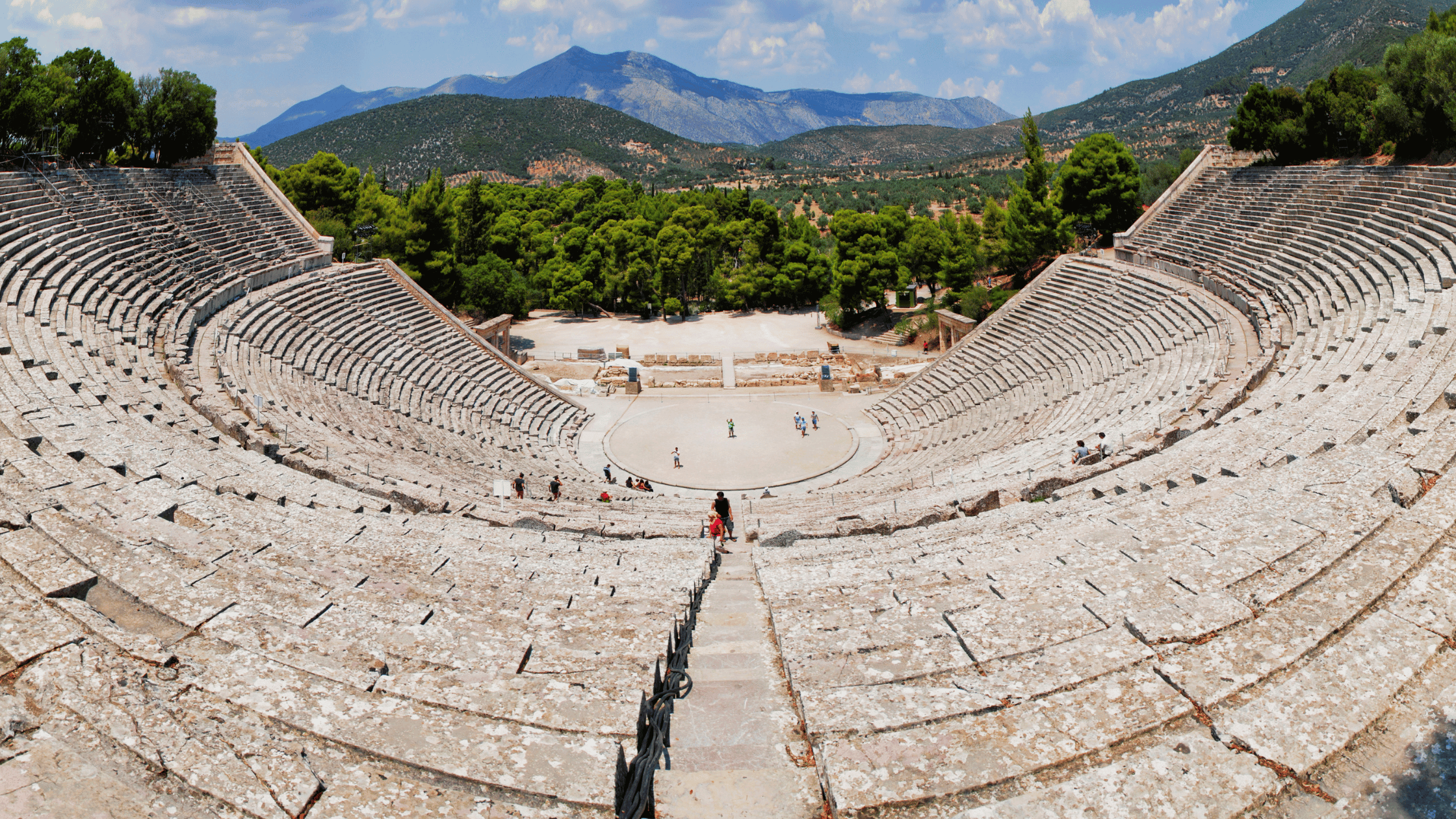 The Ancient Theater of Epidaurus, Peloponnese 