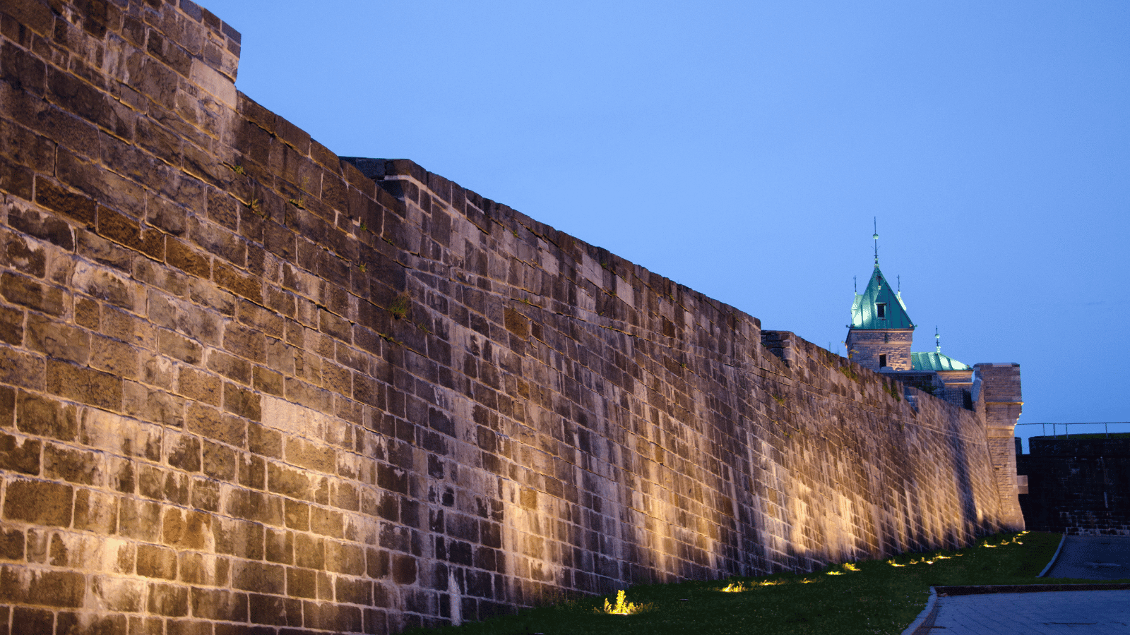 Citadel wall in Canada