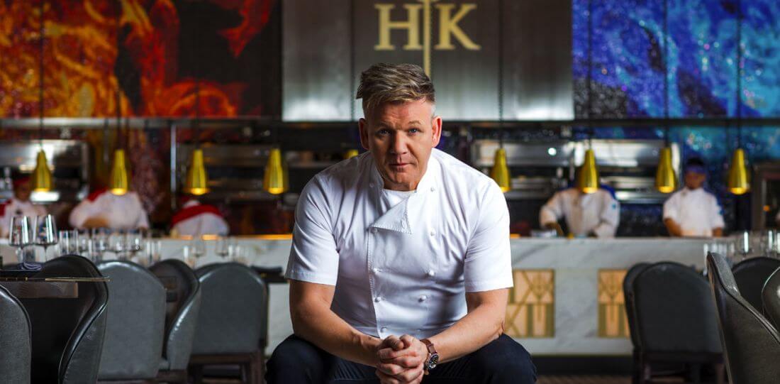 Gordon Ramsey Hells Kitchen in Las Vegas