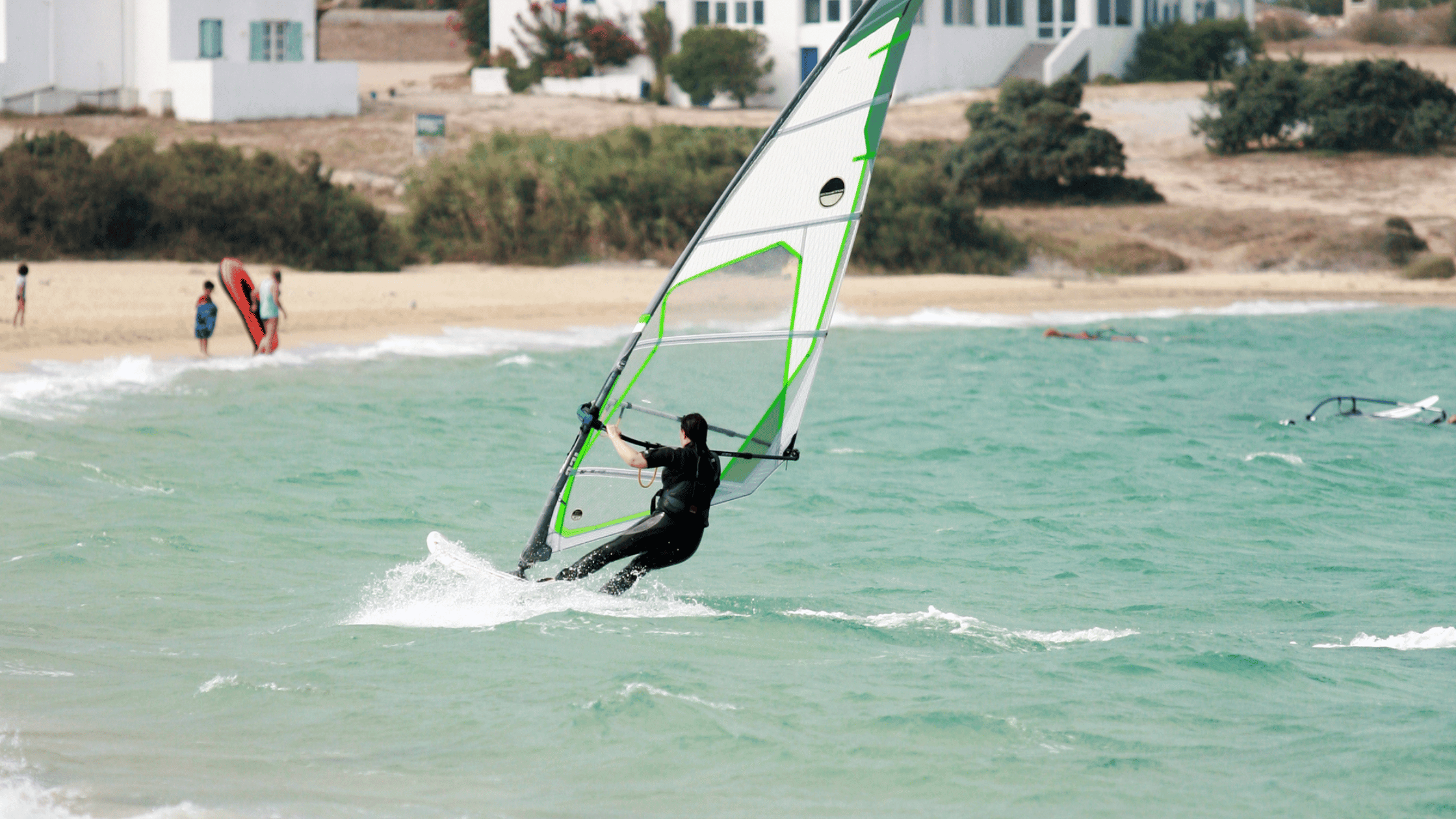 windsurfing in Greece