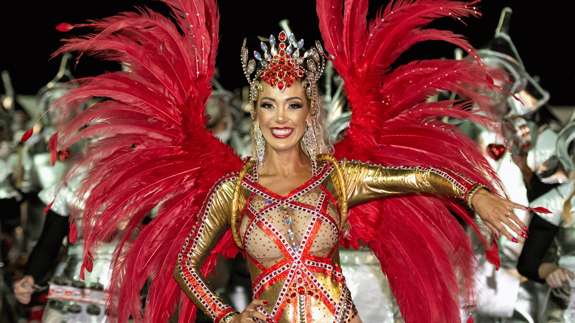 Carnivale Dancer in Brazil