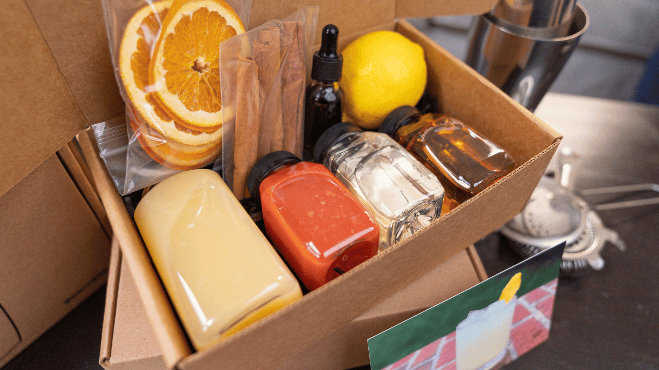 DIY cocktail kit