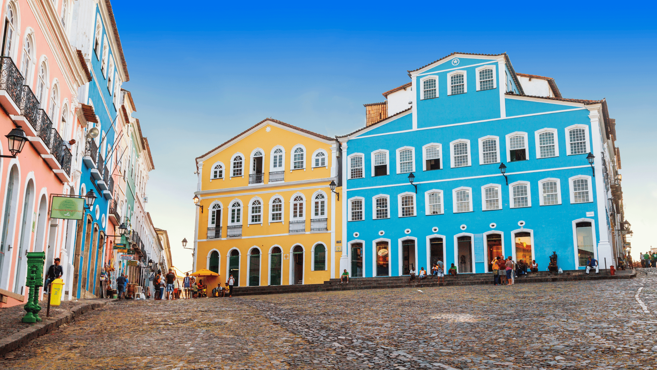 Salvador Brazil colonial buildings