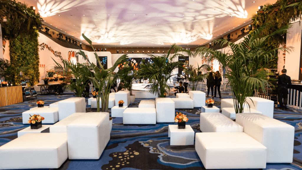 Biophilic Event - Lounge Grouping _ Spaintacular, a Hosts Global Member