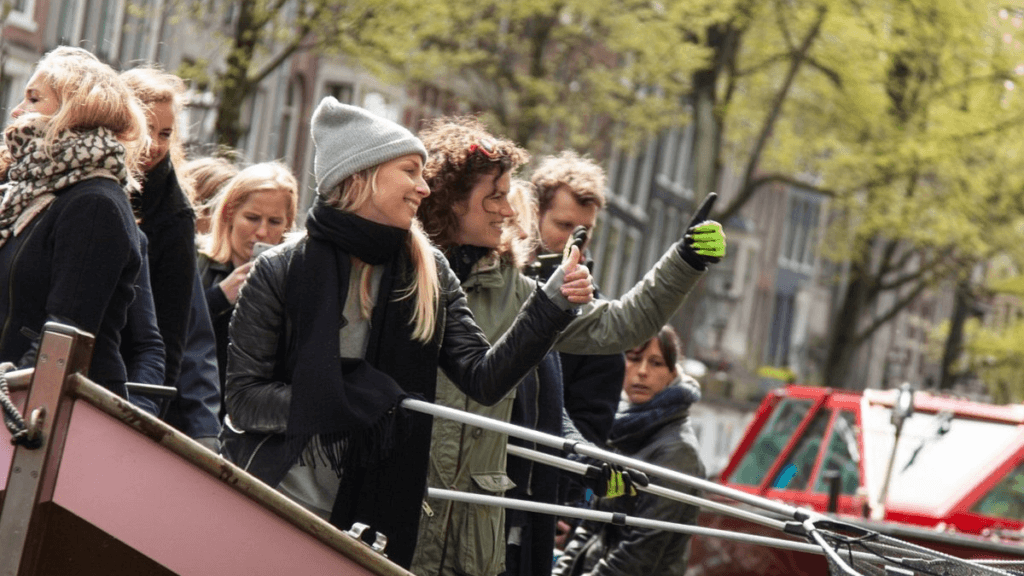 Plastic Fishing Amsterdam _ Plastic Whale _ Creators of Live, a Hosts Global Member