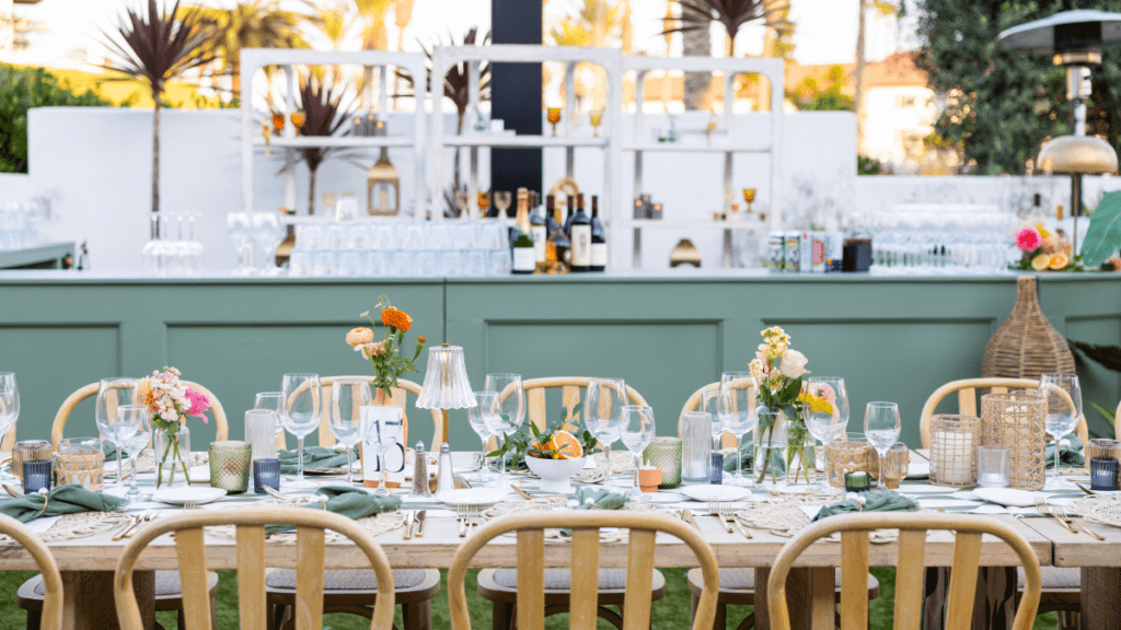 Table Setting, Farm to Table Meal, San Diego _ Hosts Southern California, Hosts Global